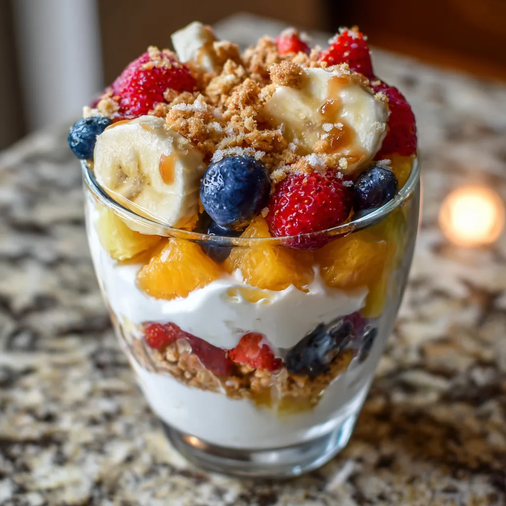 Greek Yogurt Fruit Parfait Healthy Snacks
