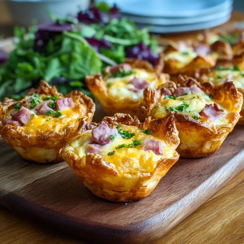 Ham and Cheese Brunch Cups