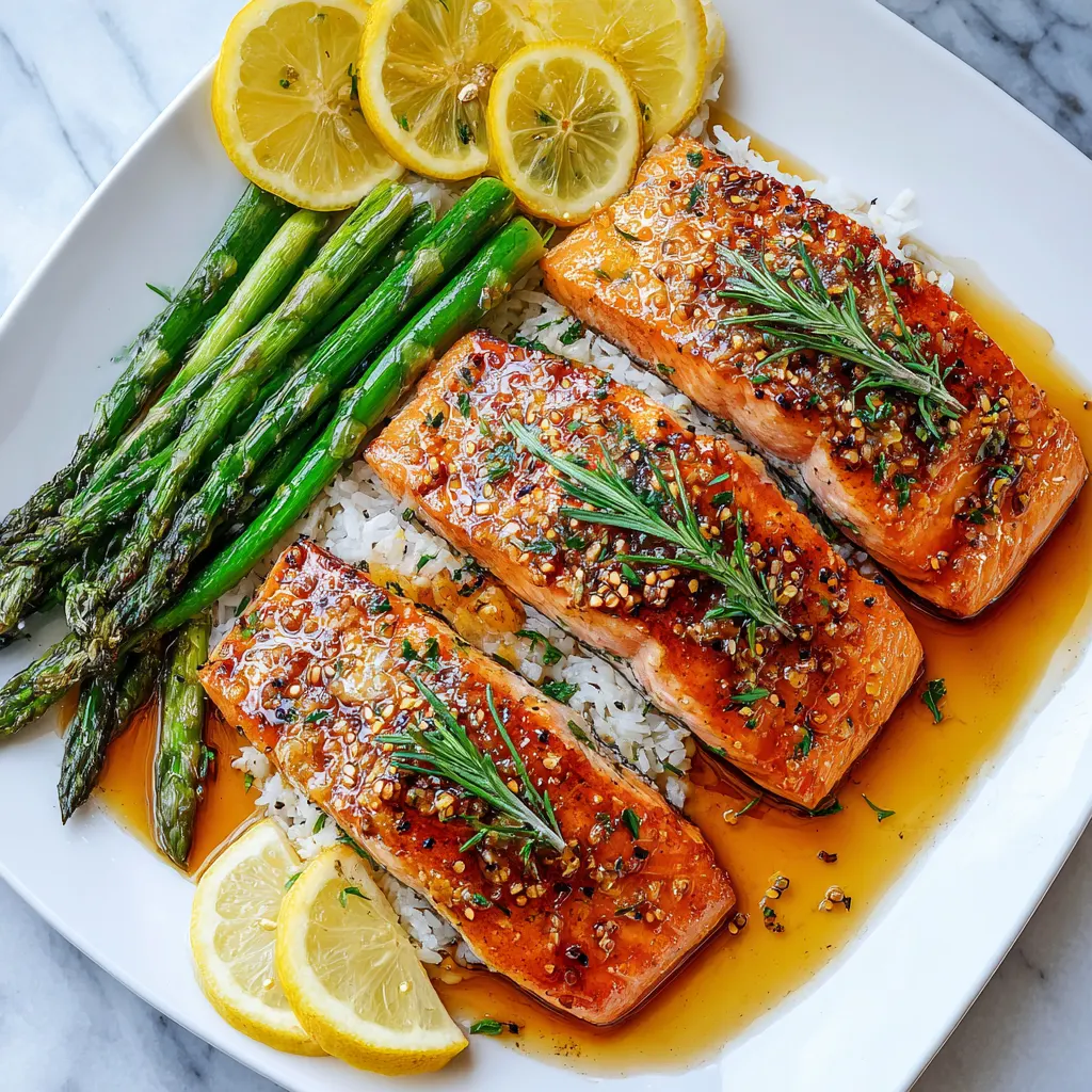 Honey Garlic Salmon