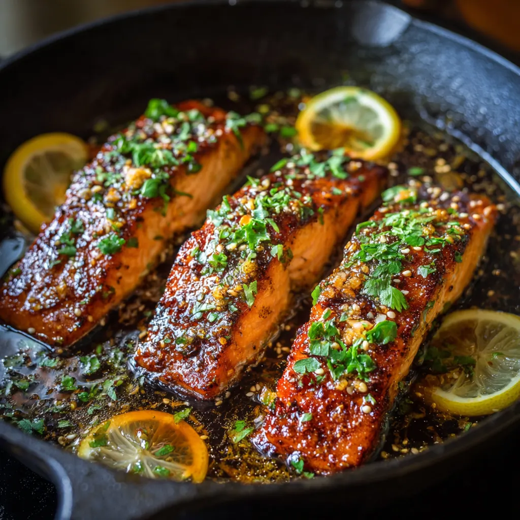 Honey Garlic Salmon
