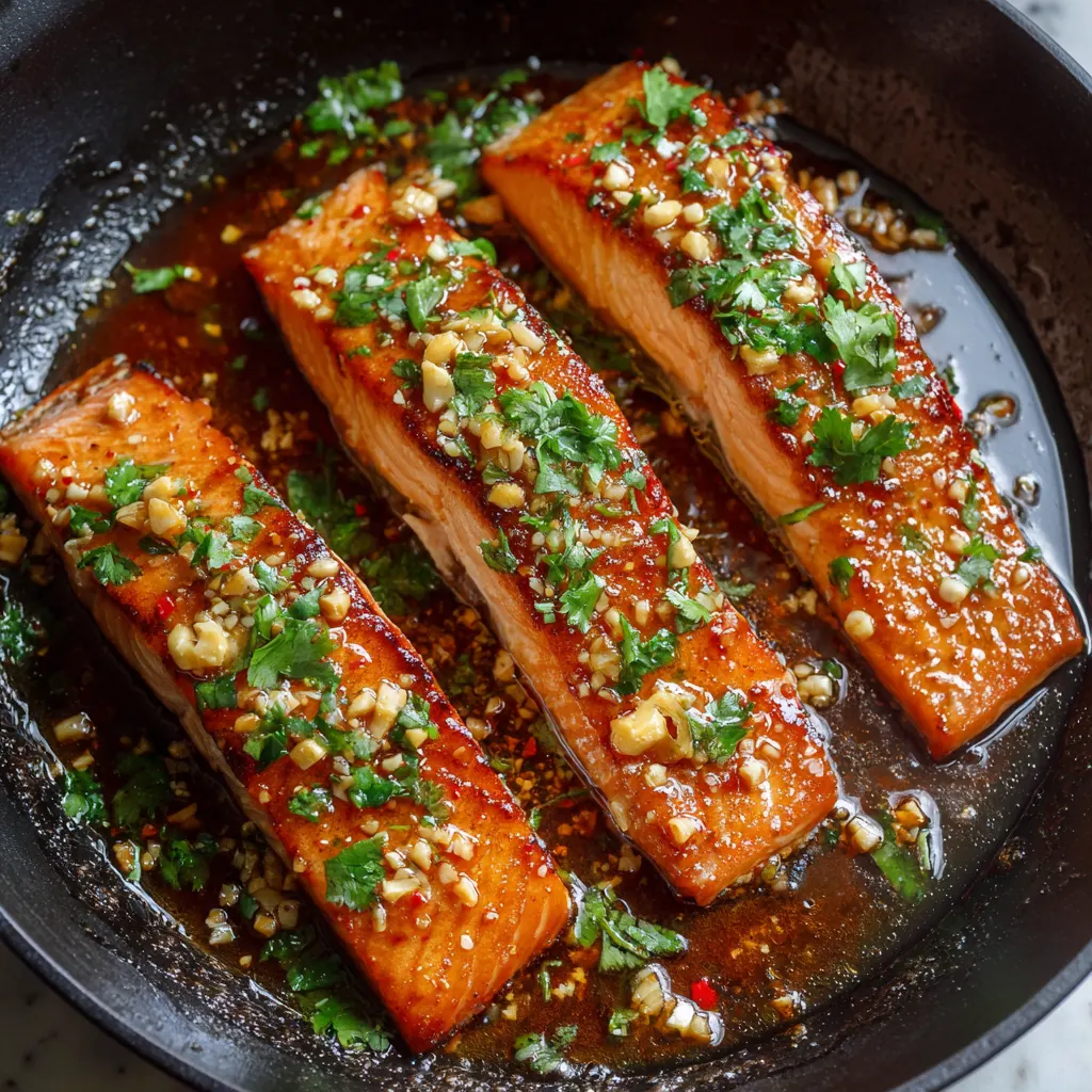 Honey Garlic Salmon
