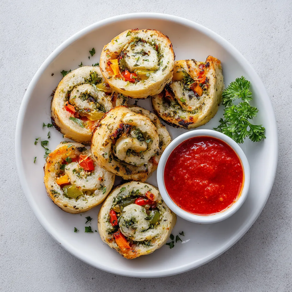 Mini Veggie Pinwheels
