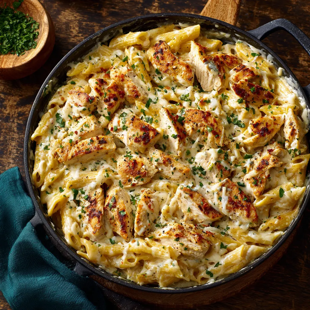 One-Pan Chicken Alfredo