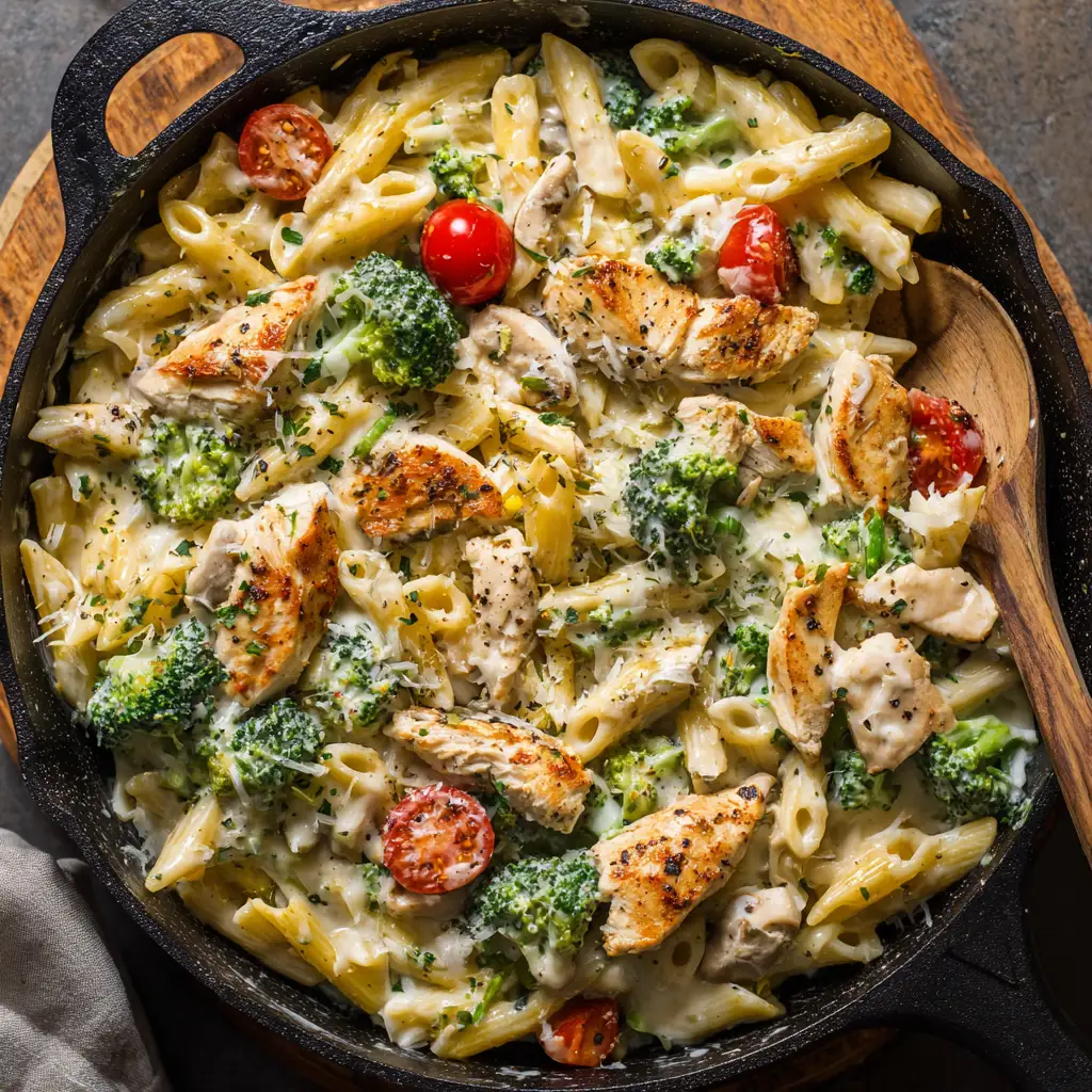 One-Pan Chicken Alfredo