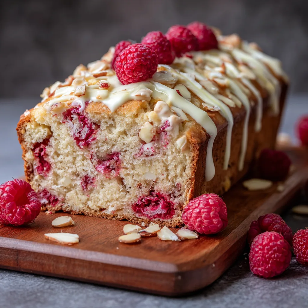 Raspberry White Chocolate Bread