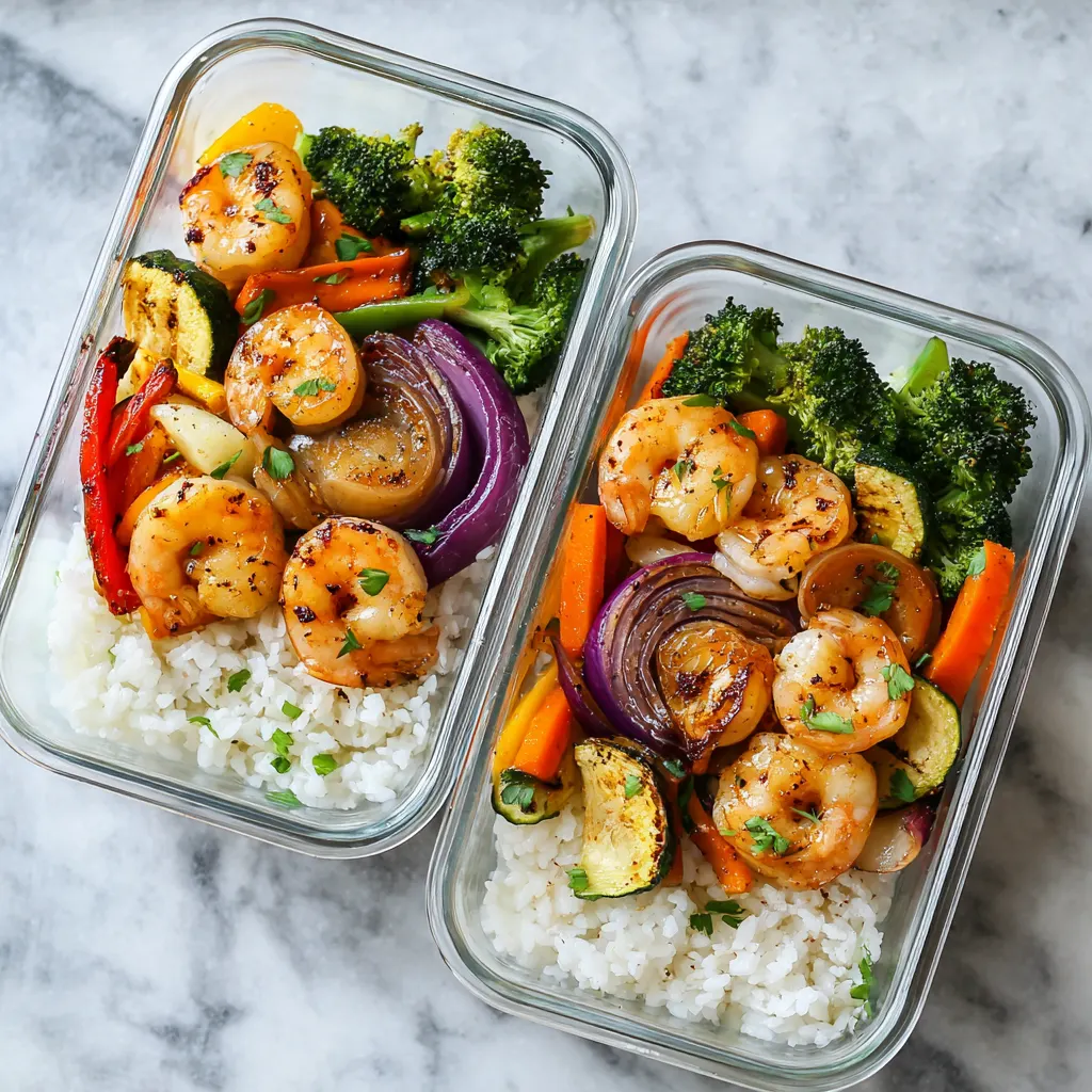 Shrimp Veggie Stir-Fry Meal Prep