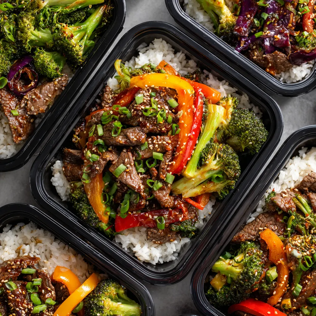 Spicy Beef Stir-Fry Meal Prep