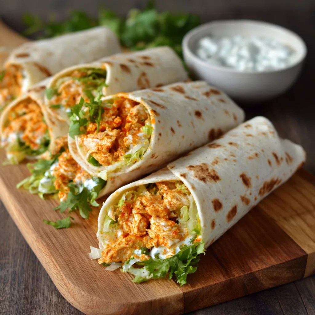Buffalo Chicken Wraps
