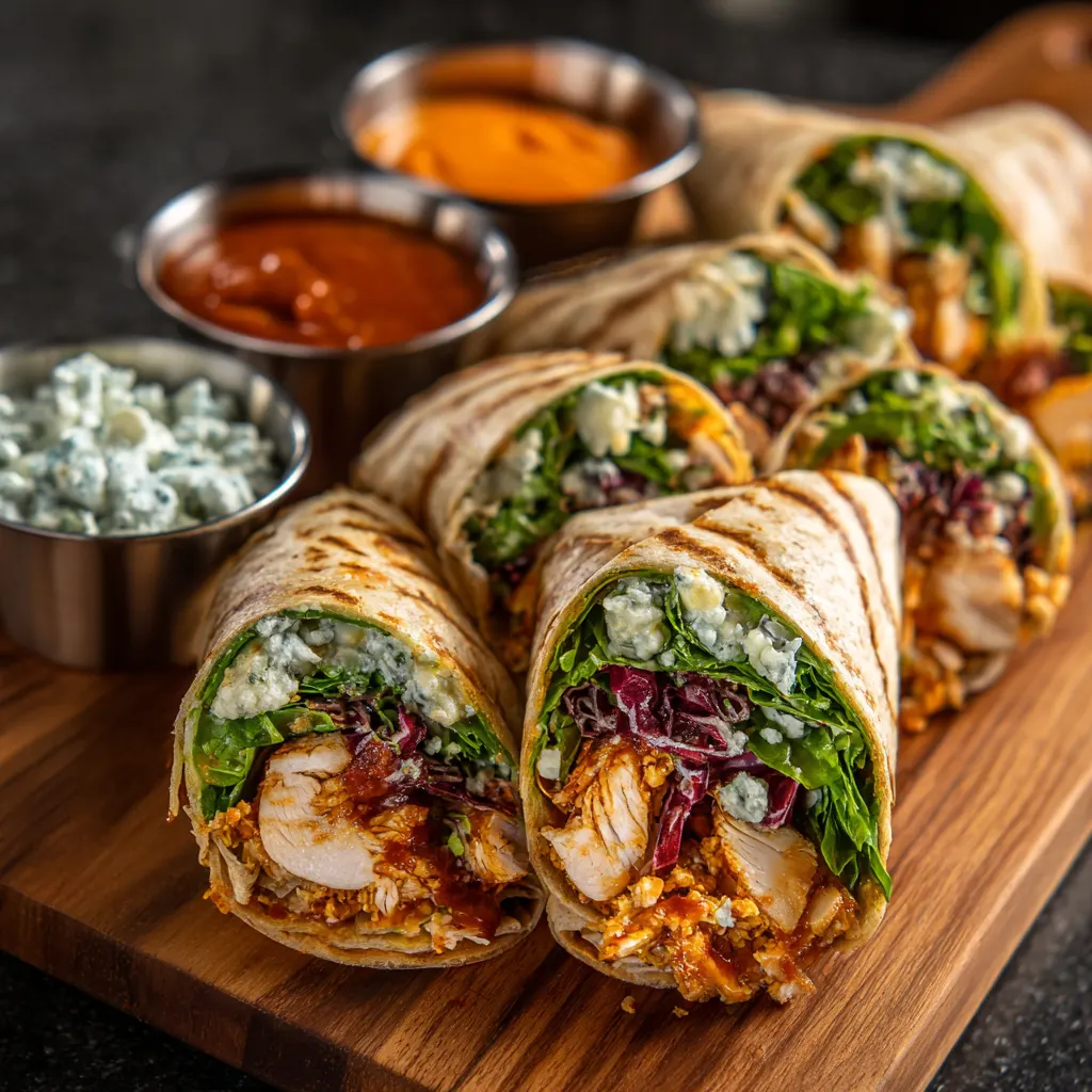 Buffalo Chicken Wraps