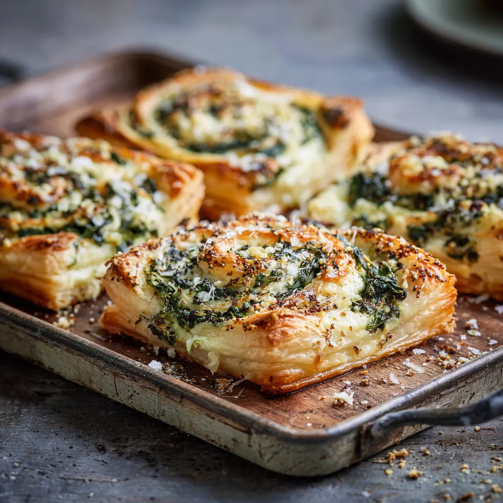 Spinach Ricotta Puff Pastry