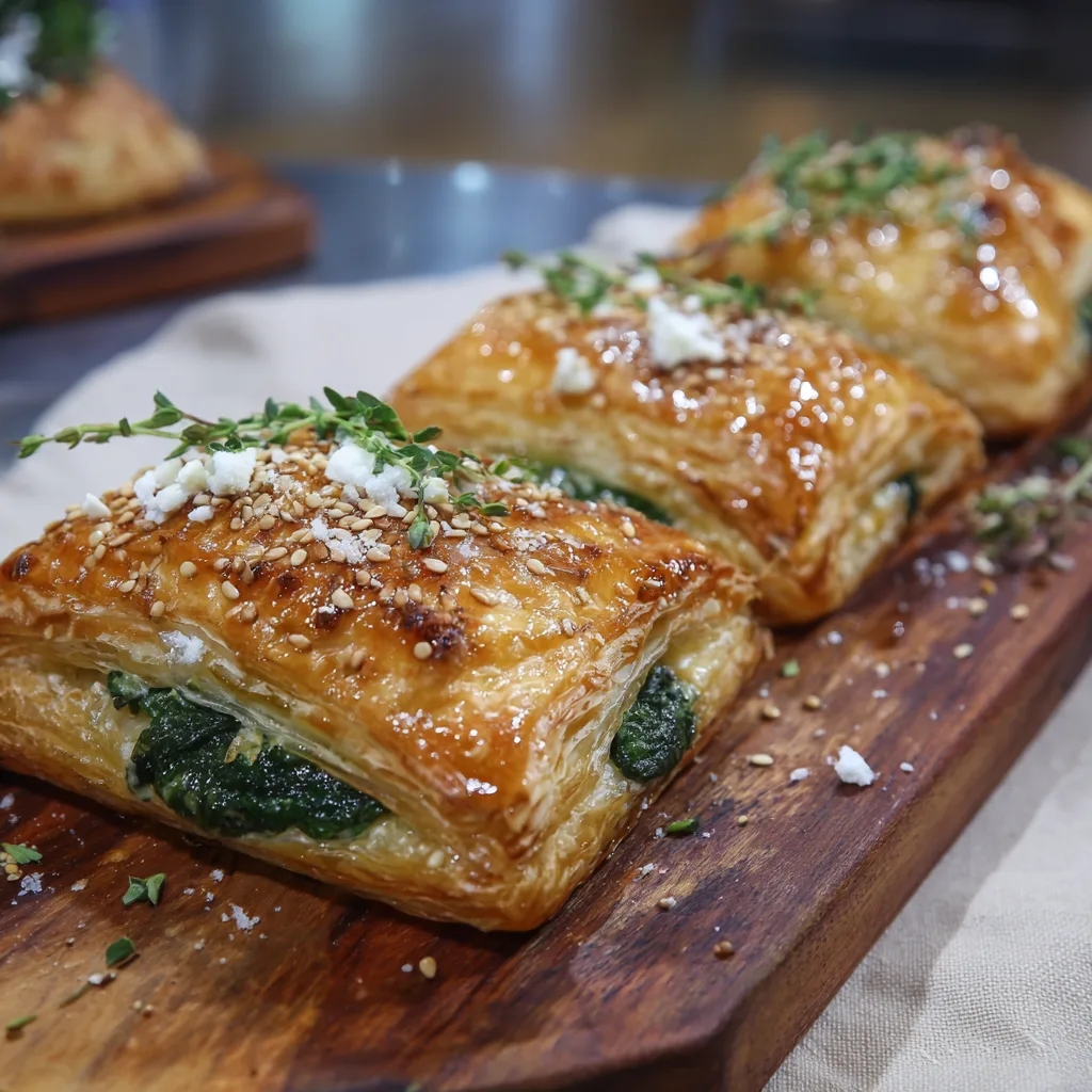 Spinach Ricotta Puff Pastry