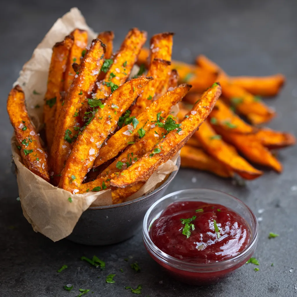 Healthy Sweet Potato Fries