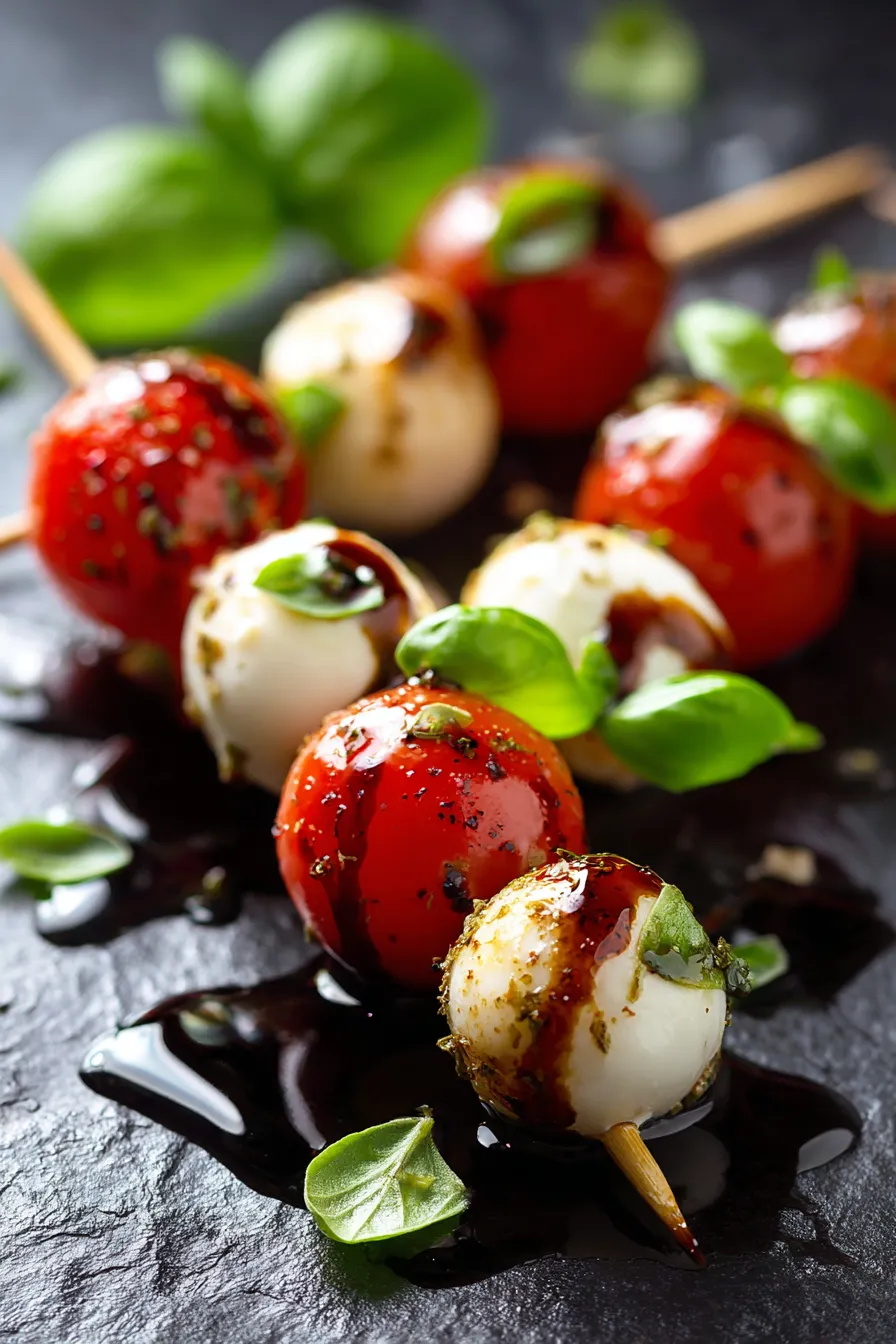 Easy Mini Caprese Skewers Snack (10-Minute Appetizer)