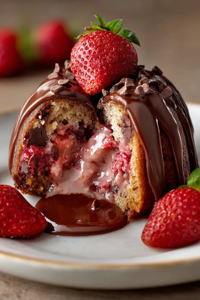 Chocolate Covered Strawberry Bread (Moist Loaf Recipe)