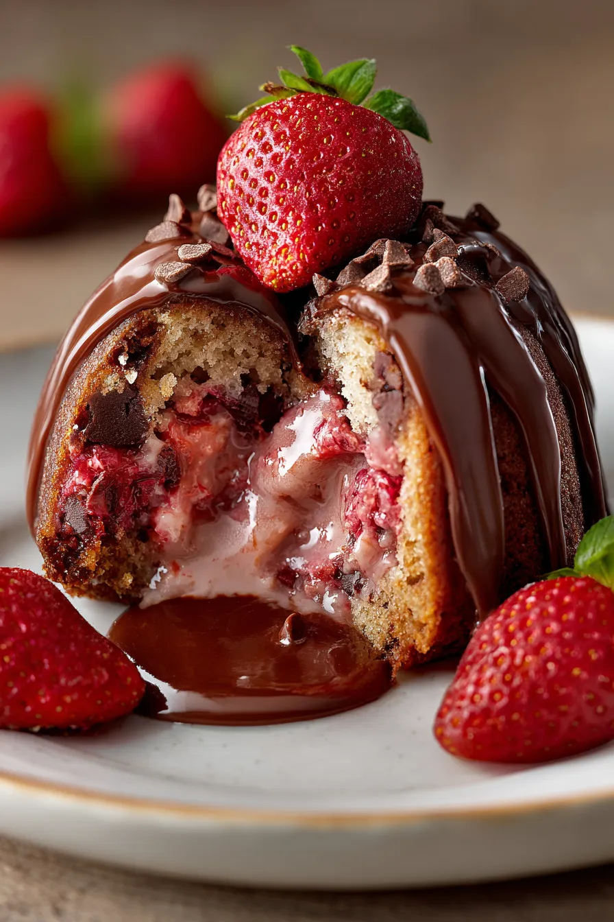 Chocolate Covered Strawberry Bread (Moist Loaf Recipe)