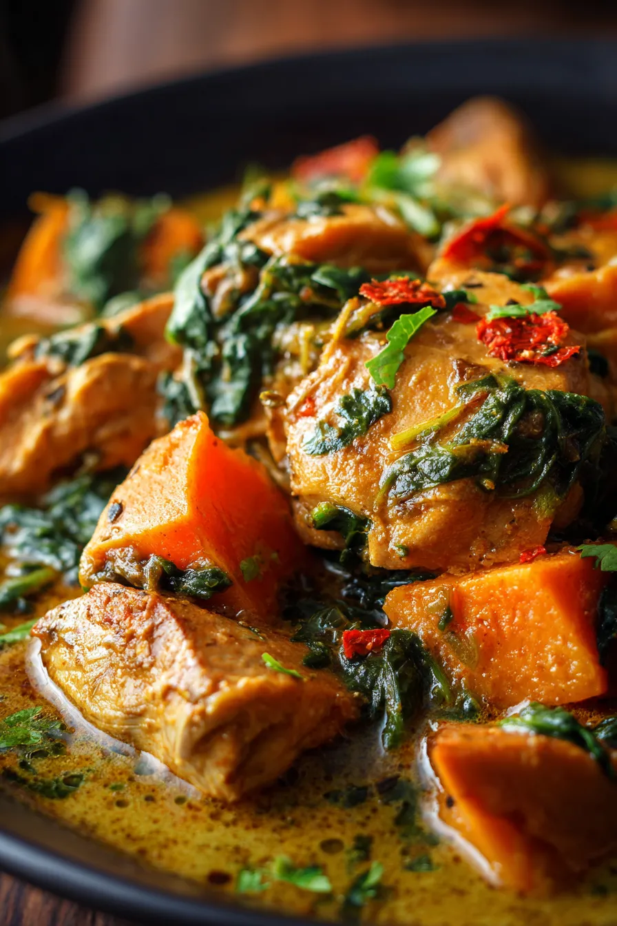 curry spoon texture close up