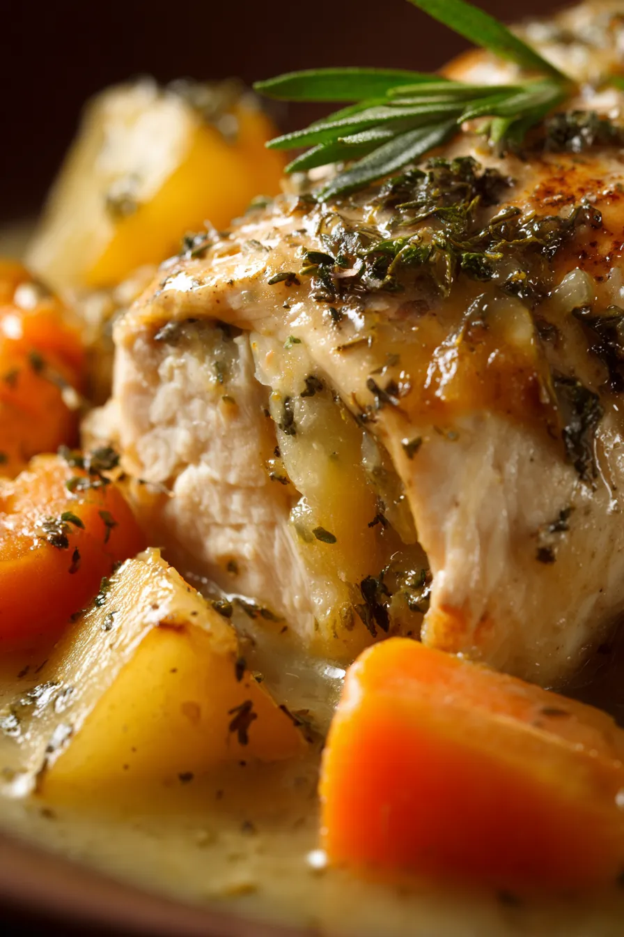 ingredients prep chicken carrots