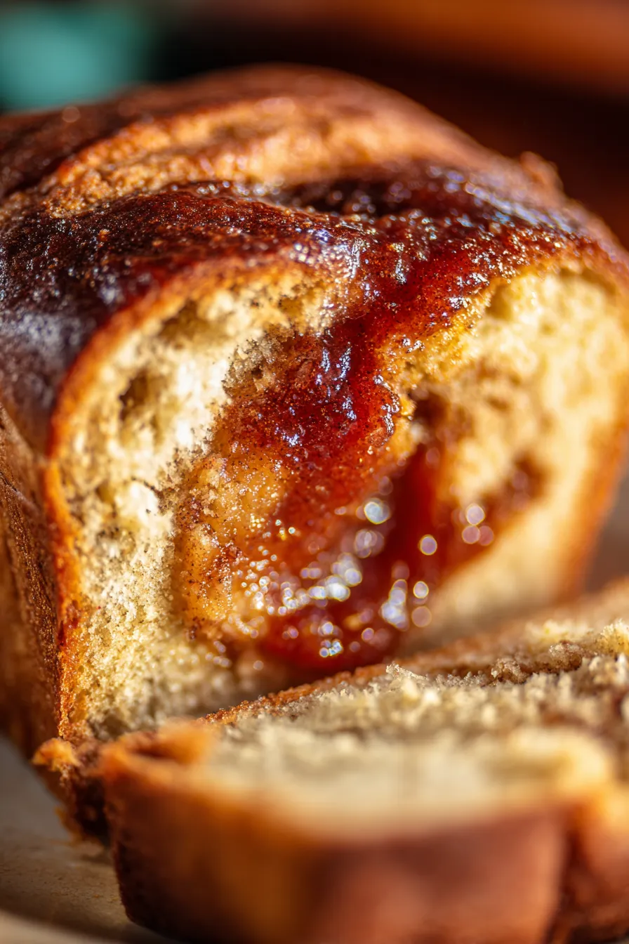 quick bread slicing fall kitchen