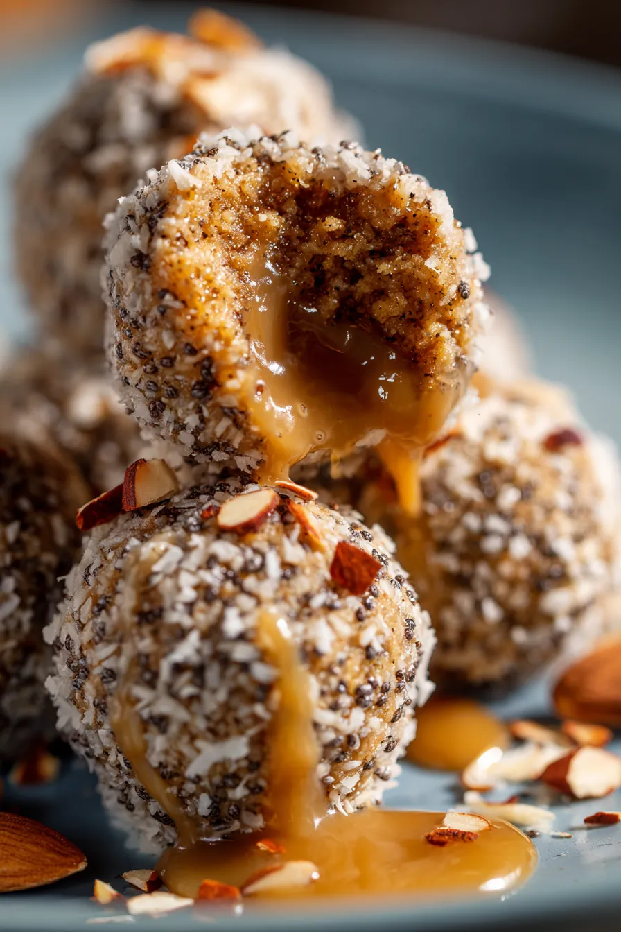 Rolling energy balls step-by-step