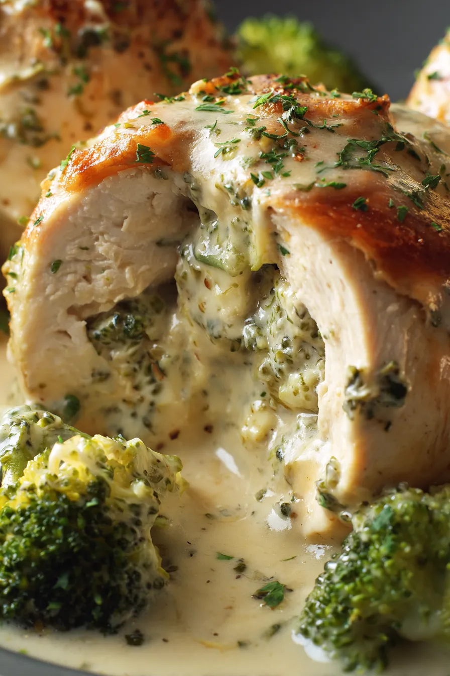Slow Cooker Chicken and Broccoli-ingredients-overhead