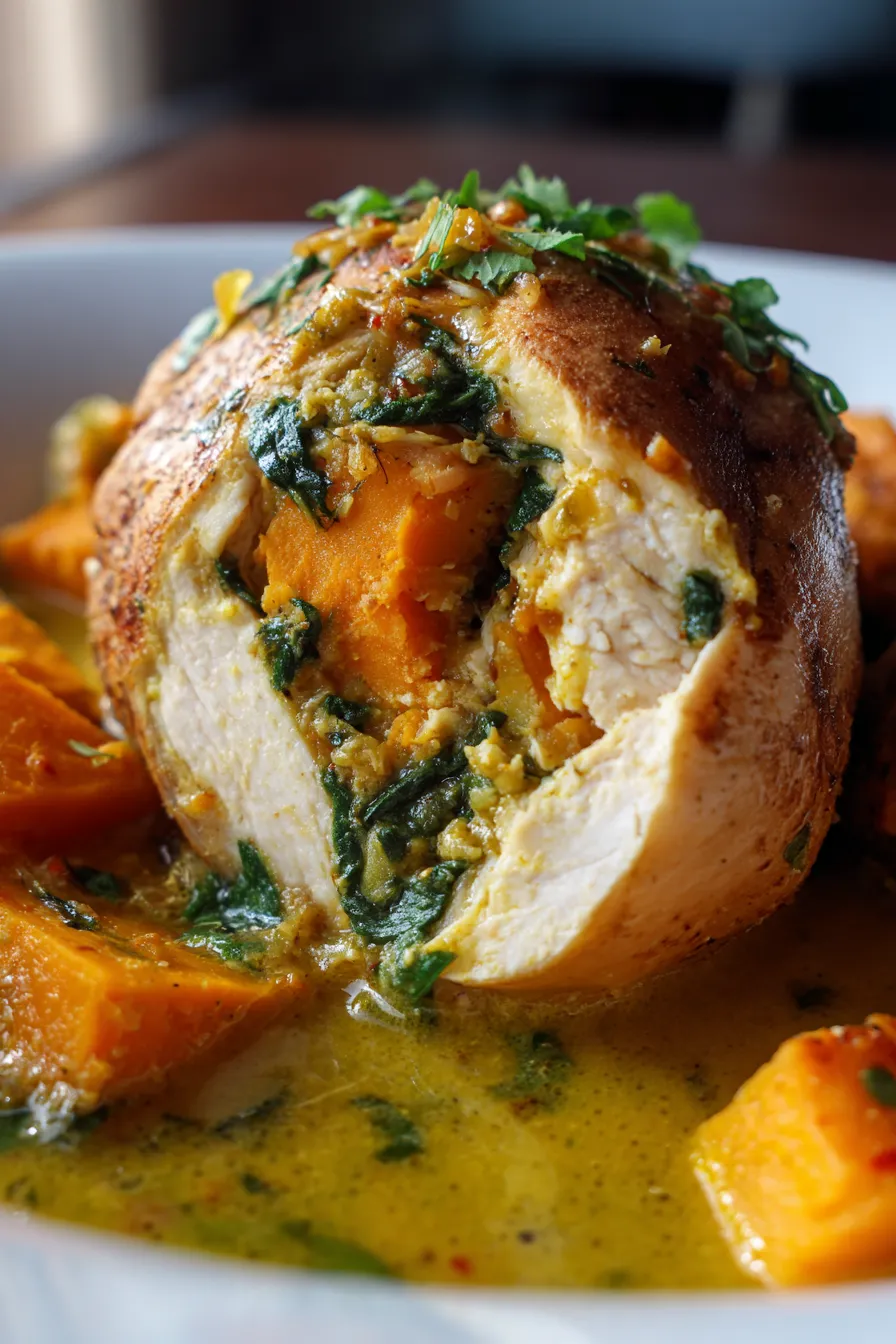 Easy Slow Cooker Chicken and Sweet Potato Curry Recipe