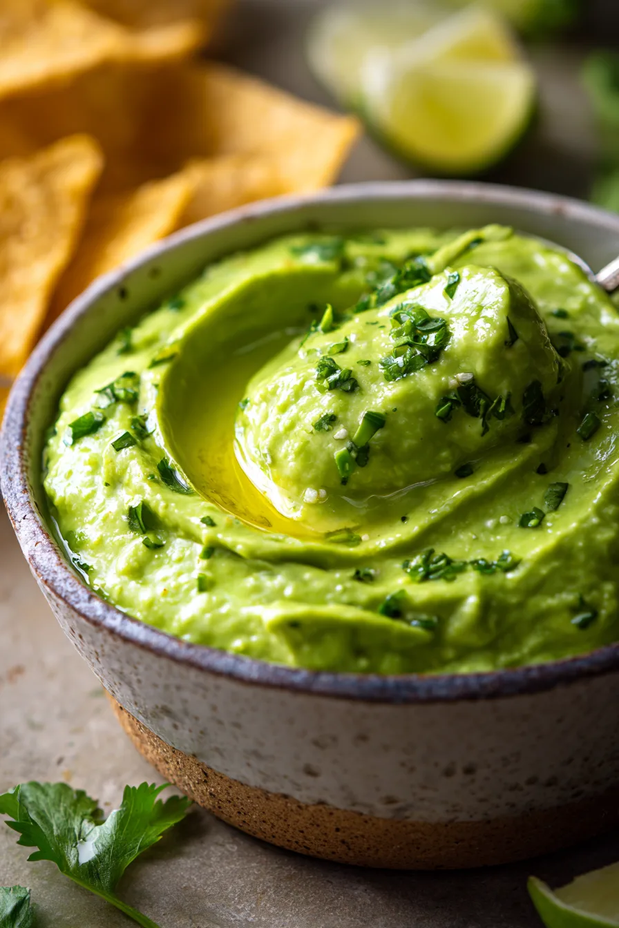 Creamy Avocado Cilantro Salsa
