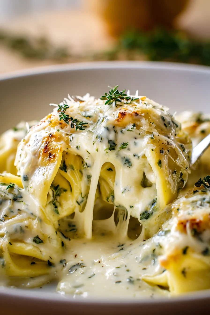 Lemon Herb Alfredo — Bright & Creamy
