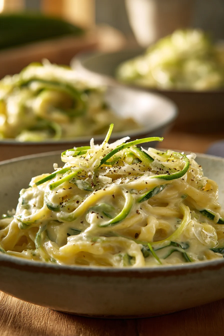 Zucchini Alfredo