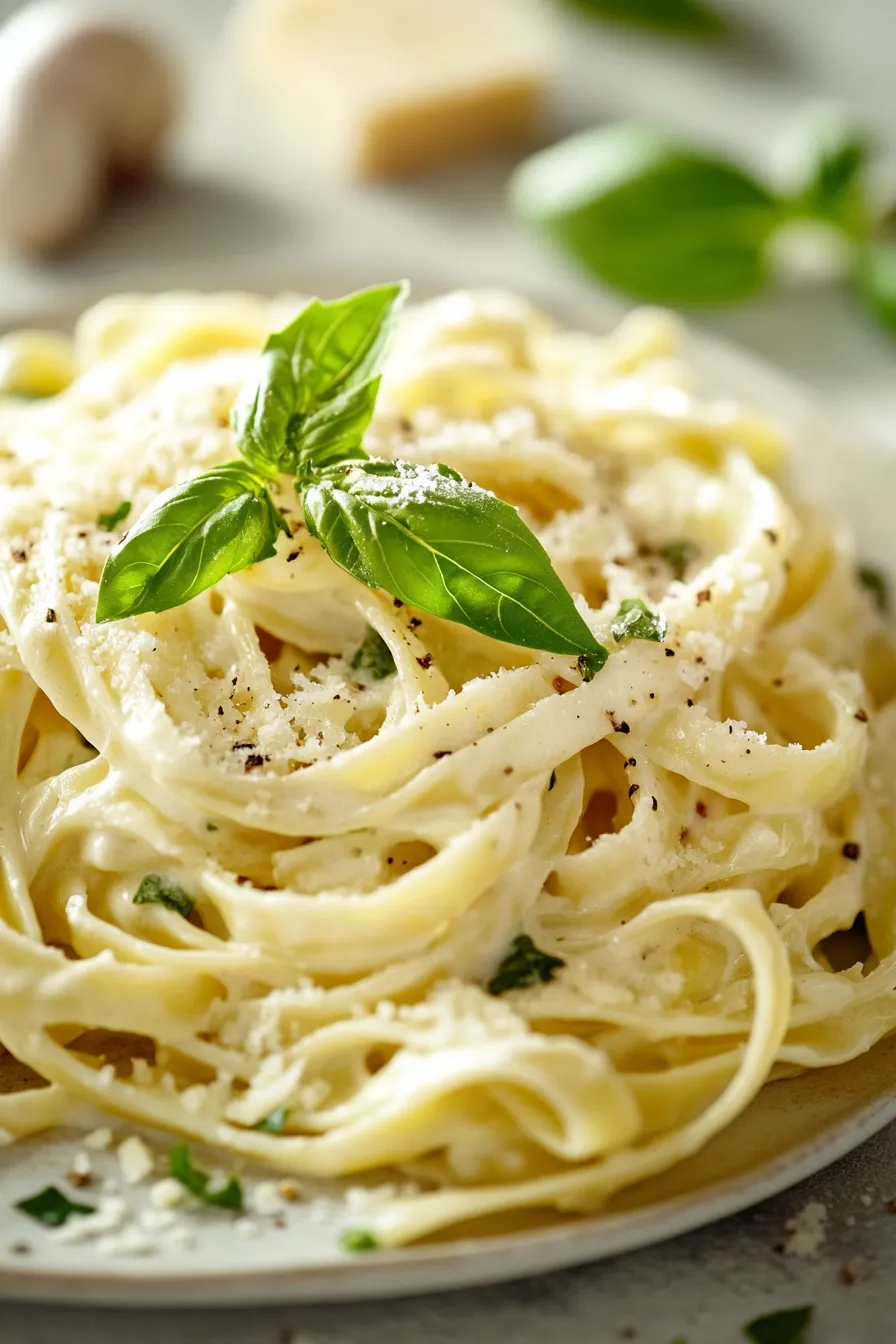 Easy Creamy Pesto Alfredo Sauce – Ultimate Weeknight Meal!