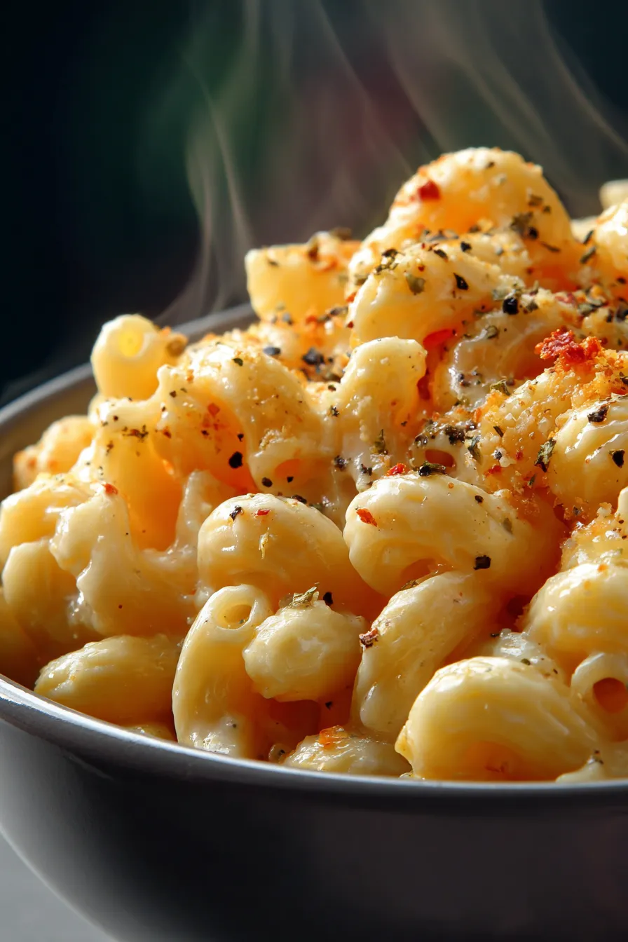 Alfredo-Style Mac and Cheese-ingredients-prep