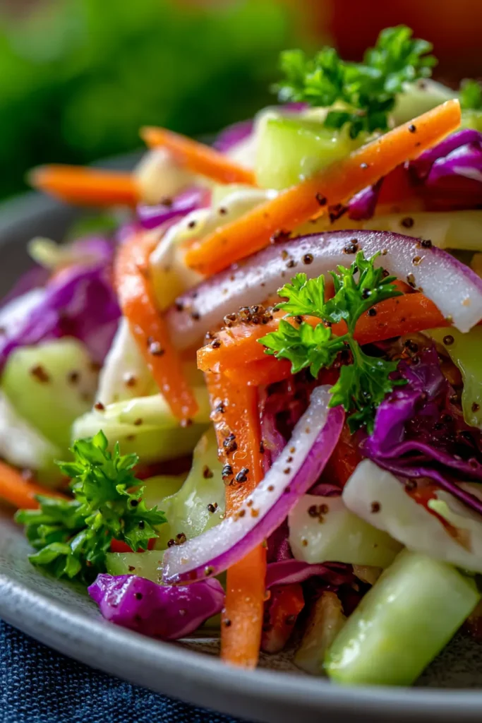 Zesty Apple Cider Vinegar Coleslaw: Fresh & Tangy Recipe