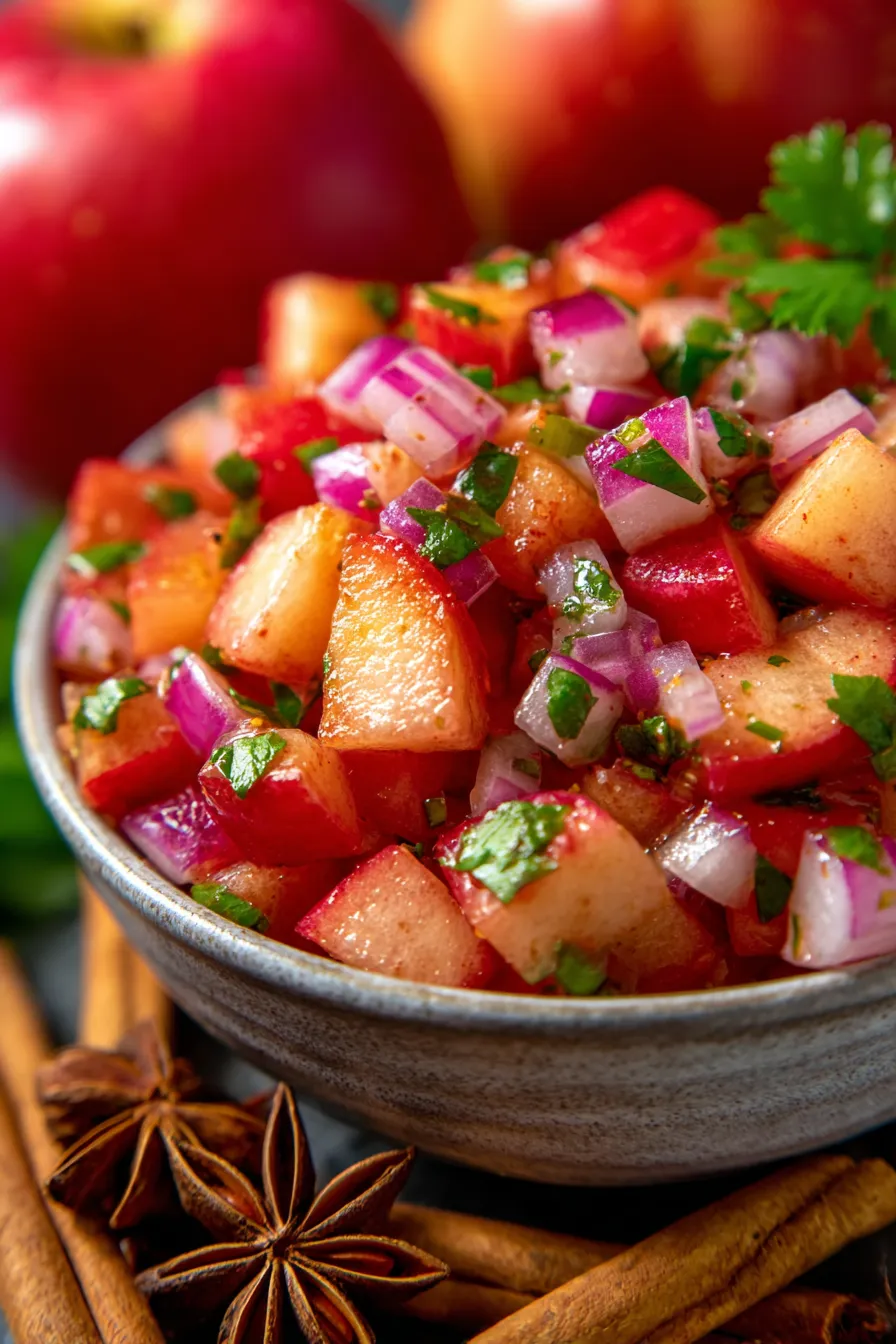 Apple Cinnamon Fall Salsa: Your New Favorite Autumn Dip!
