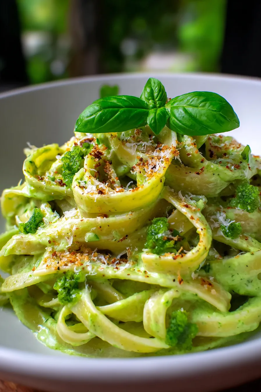 Avocado Alfredo — Extra Smooth-ingredients-overhead
