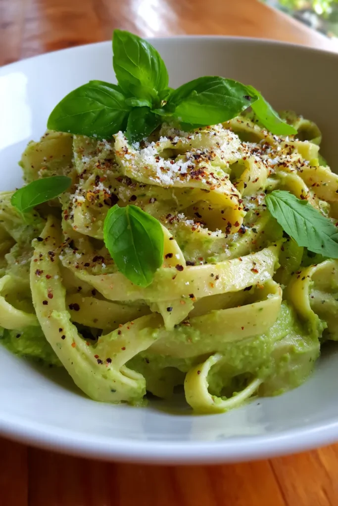 Avocado Alfredo: Creamy, Healthy & Extra Smooth Pasta!