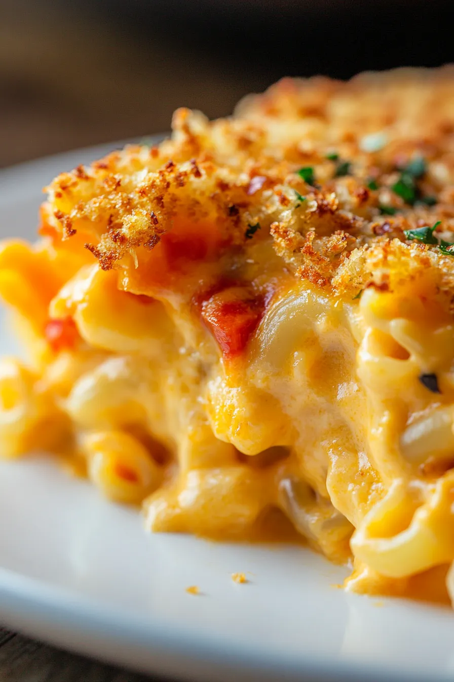 baked mac and cheese texture