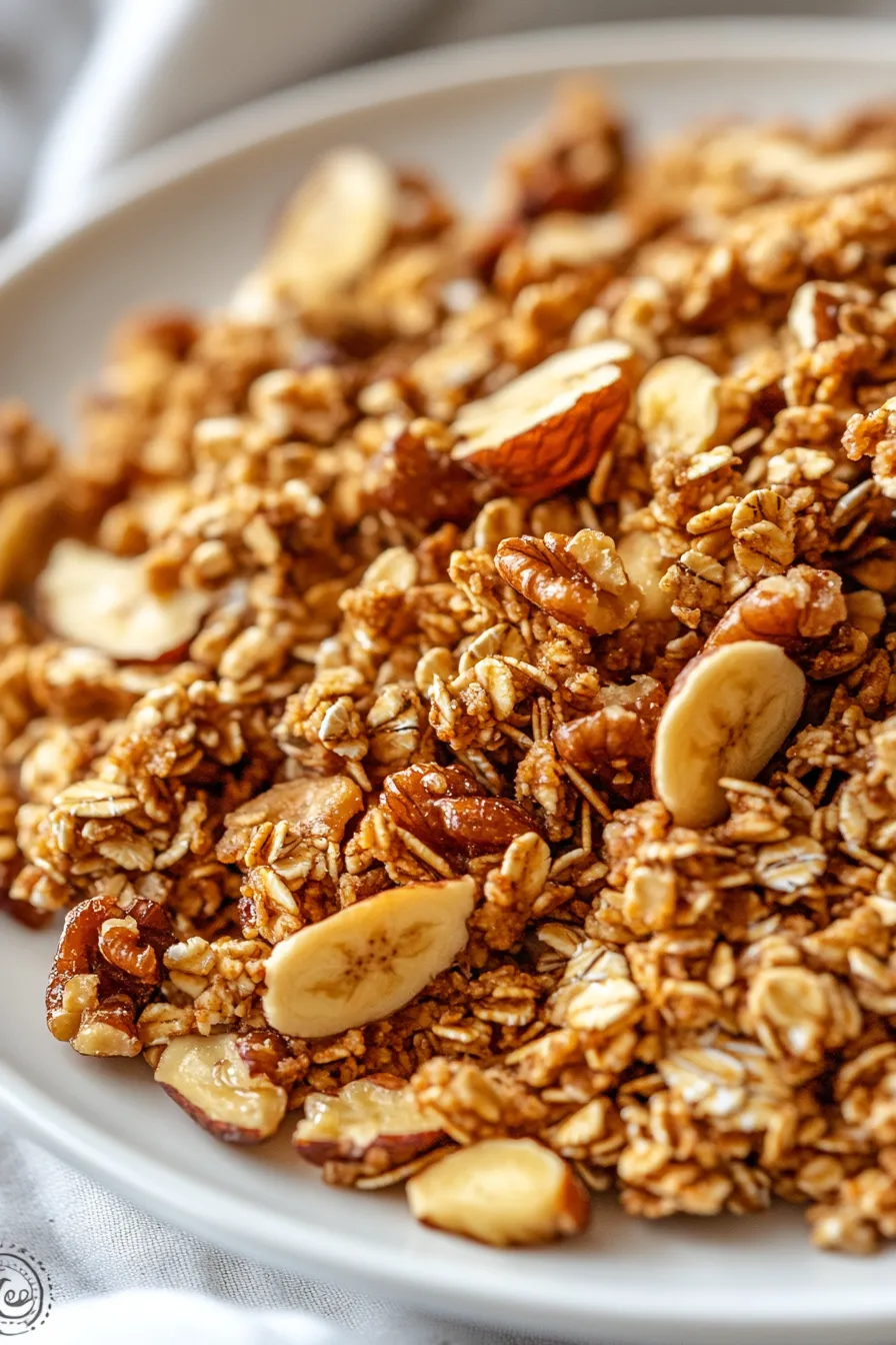 Banana Nut Bread Granola-texture-golden
