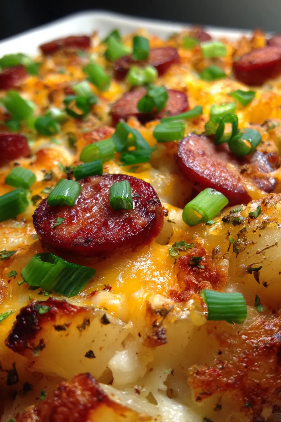 Cheesy Ranch Potatoes & Smoked Sausage: Easy One-Pan Dinner