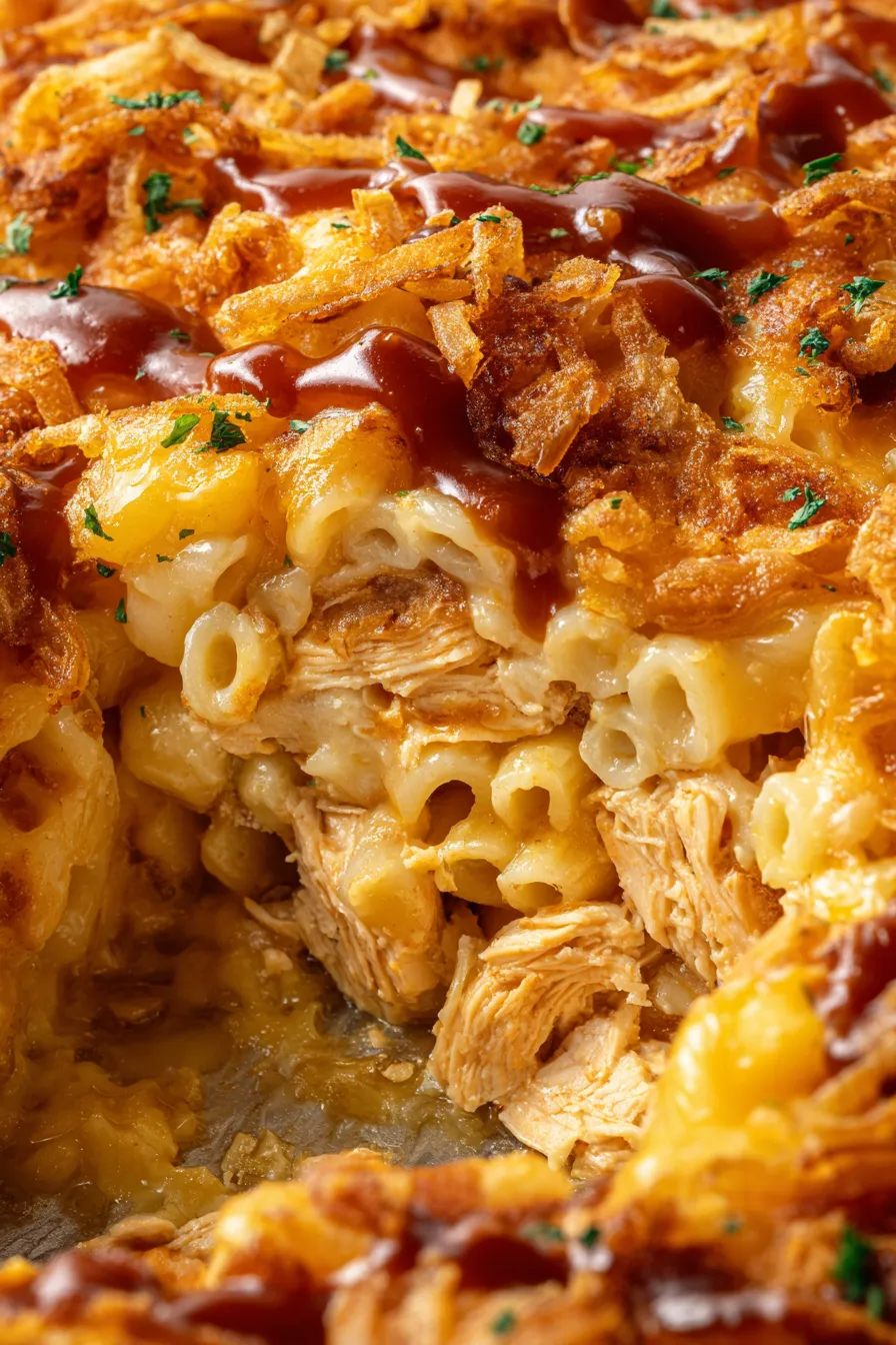 cheesy sauce pour closeup
