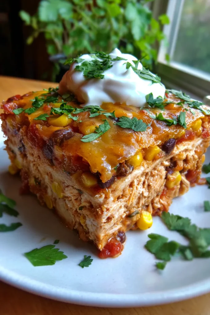 Easy Chicken Burrito Casserole: Busy Weeknight Dinner