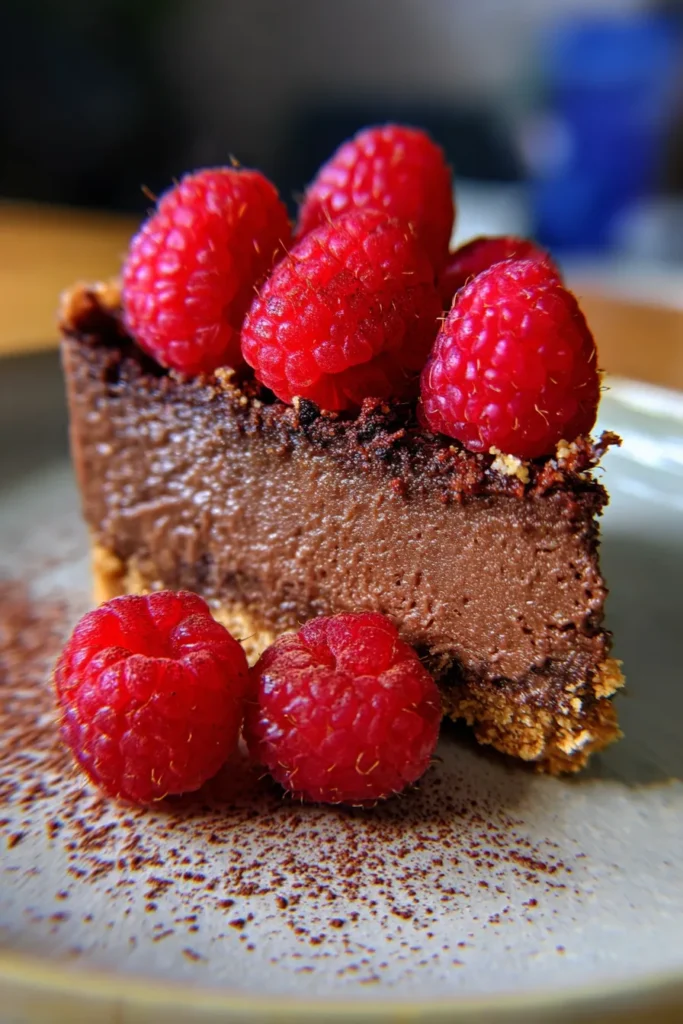 No-Bake Chocolate Avocado Silk Cake: Easy & Dreamy!