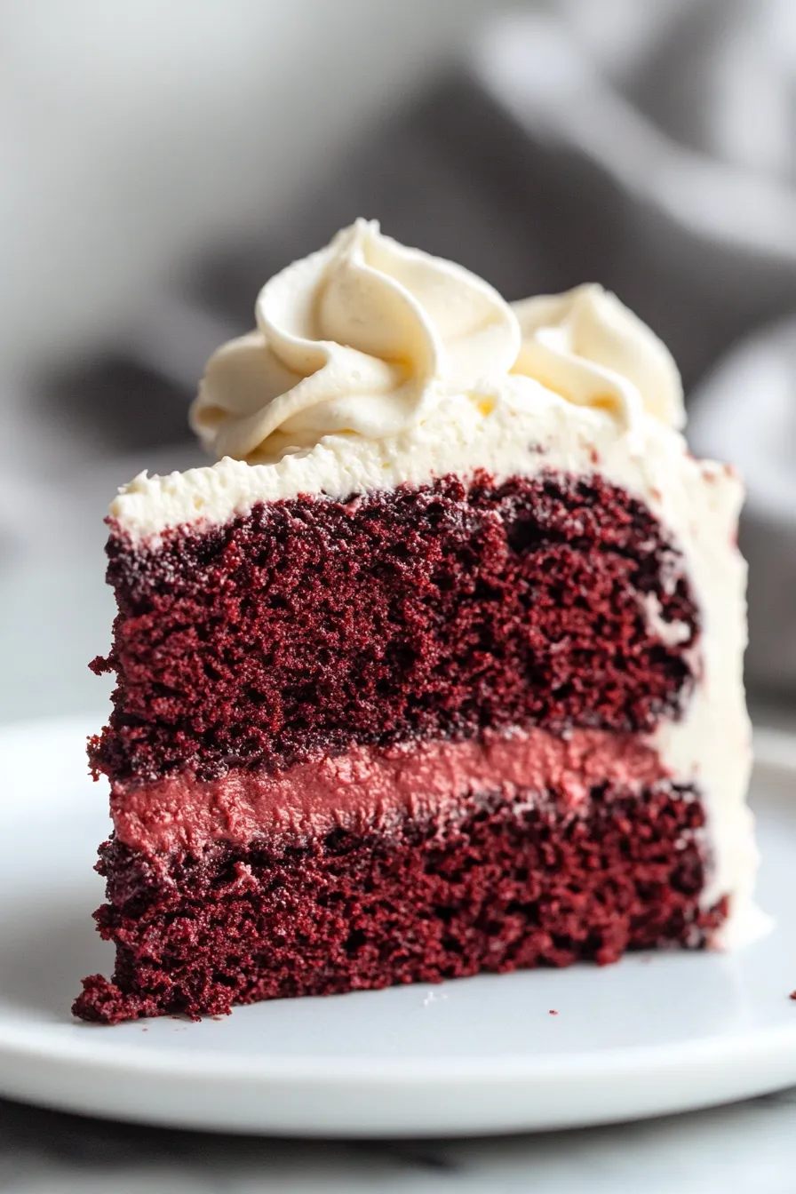 Chocolate Beet Velvet Cake whole-overhead-ingredients