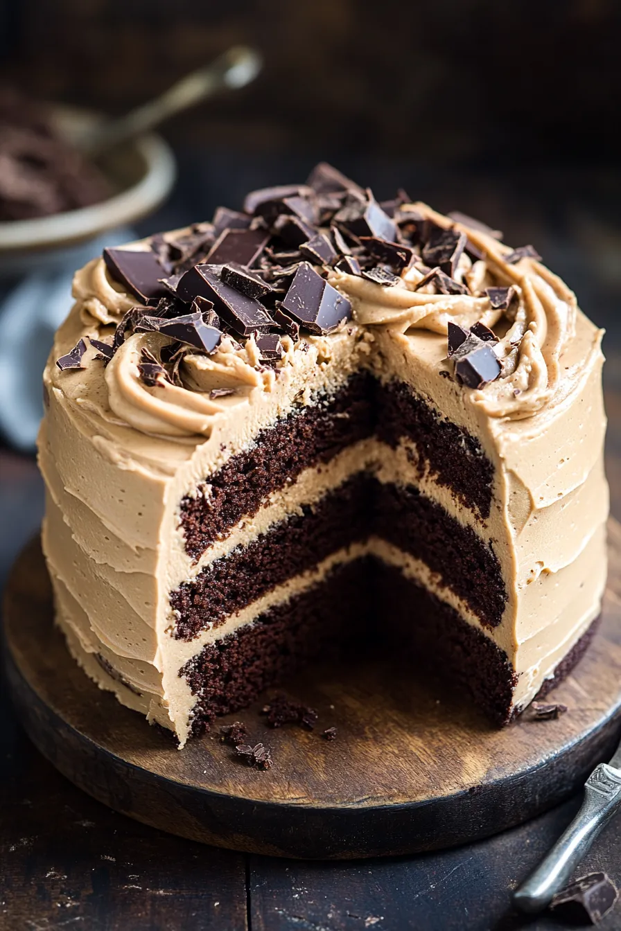 chocolate-cake-peanut-butter-frosting-decorated