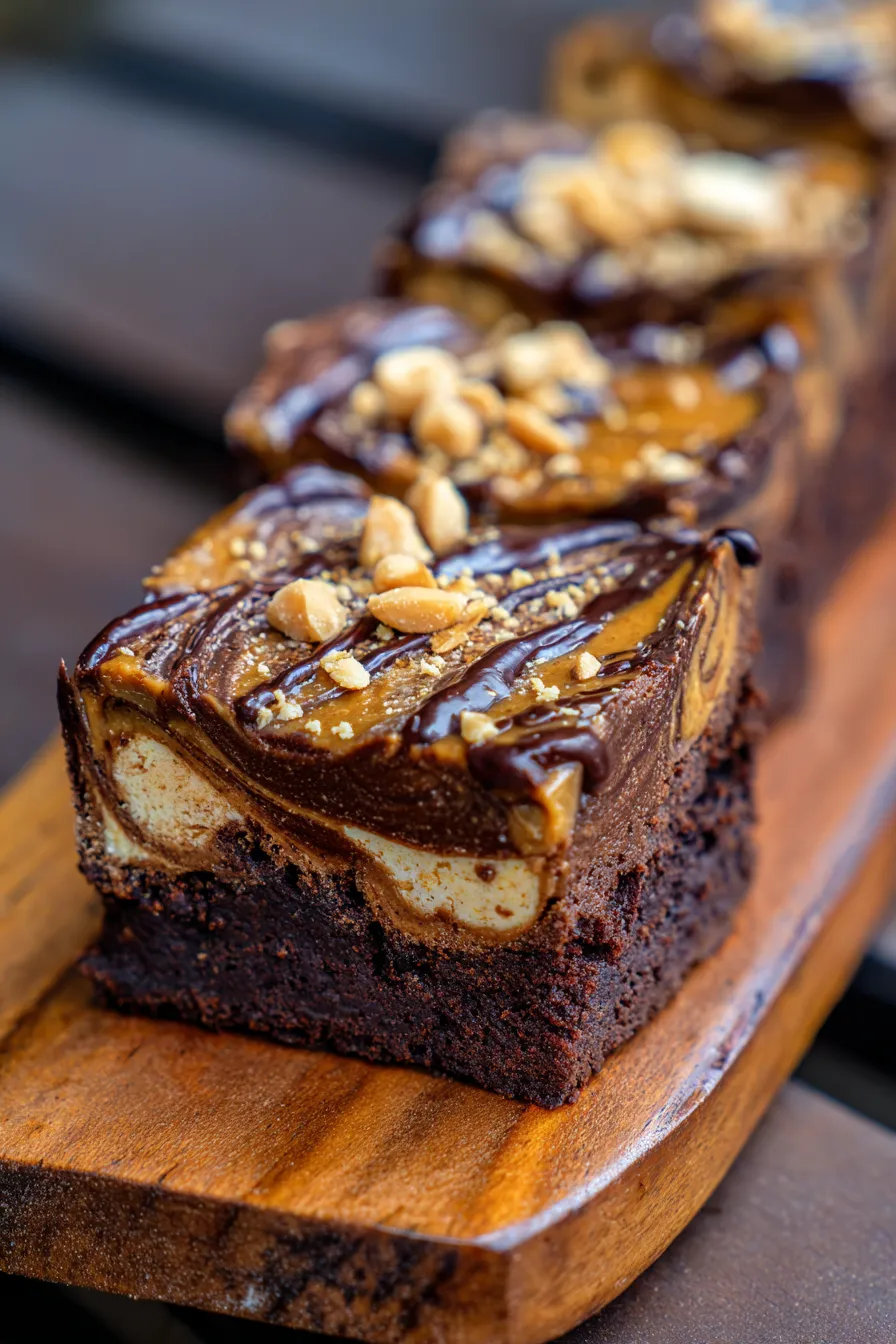 Chocolate Cake with Almond Butter Swirl-batter-swirl