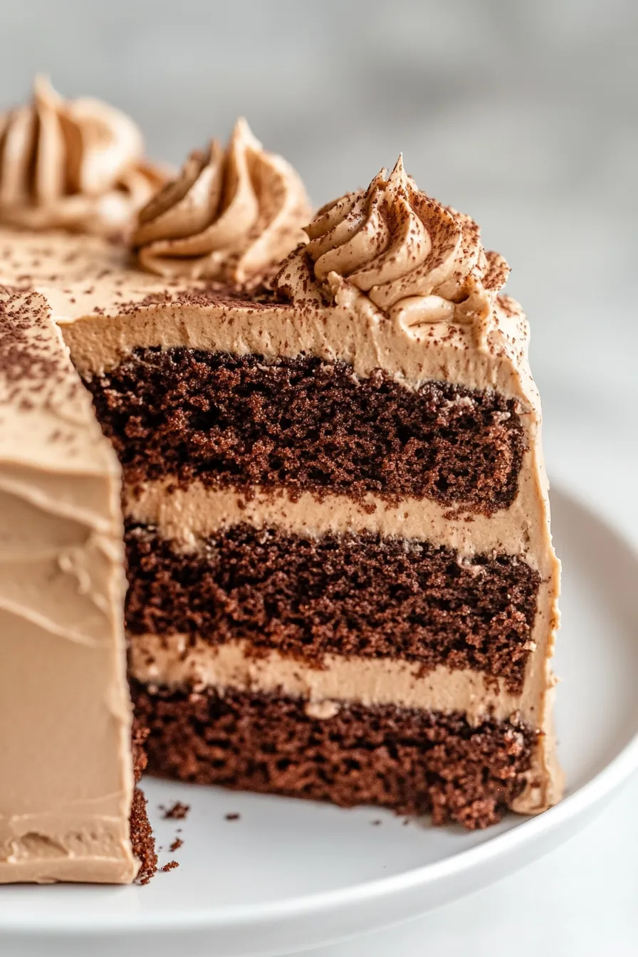 Decadent Chocolate Cake with Espresso Buttercream Recipe
