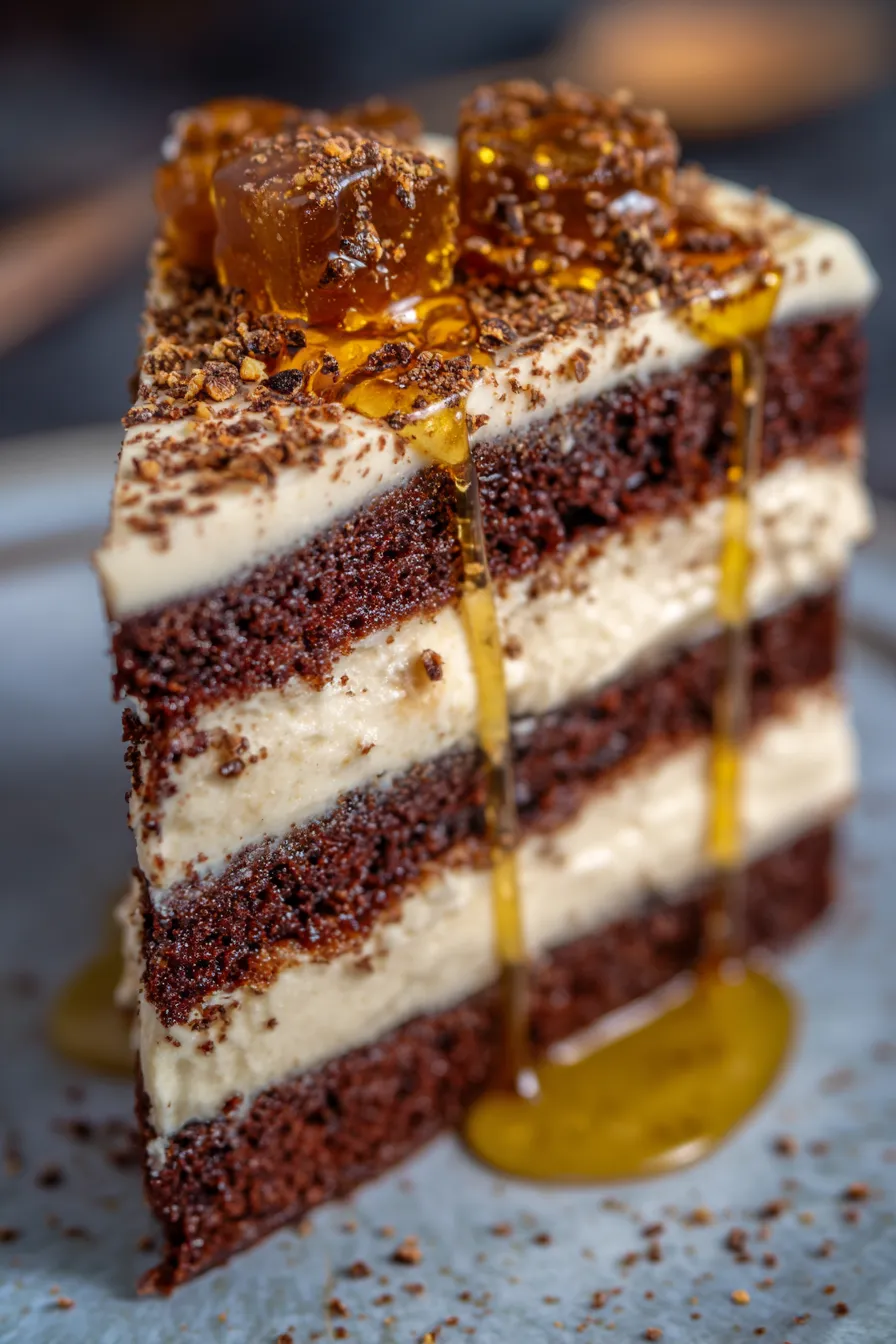 Chocolate Cake with Honey Buttercream-ingredients-mise-en-place
