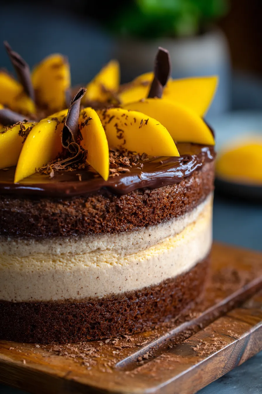Indulge in Paradise: The Ultimate Chocolate Mango Dream Cake