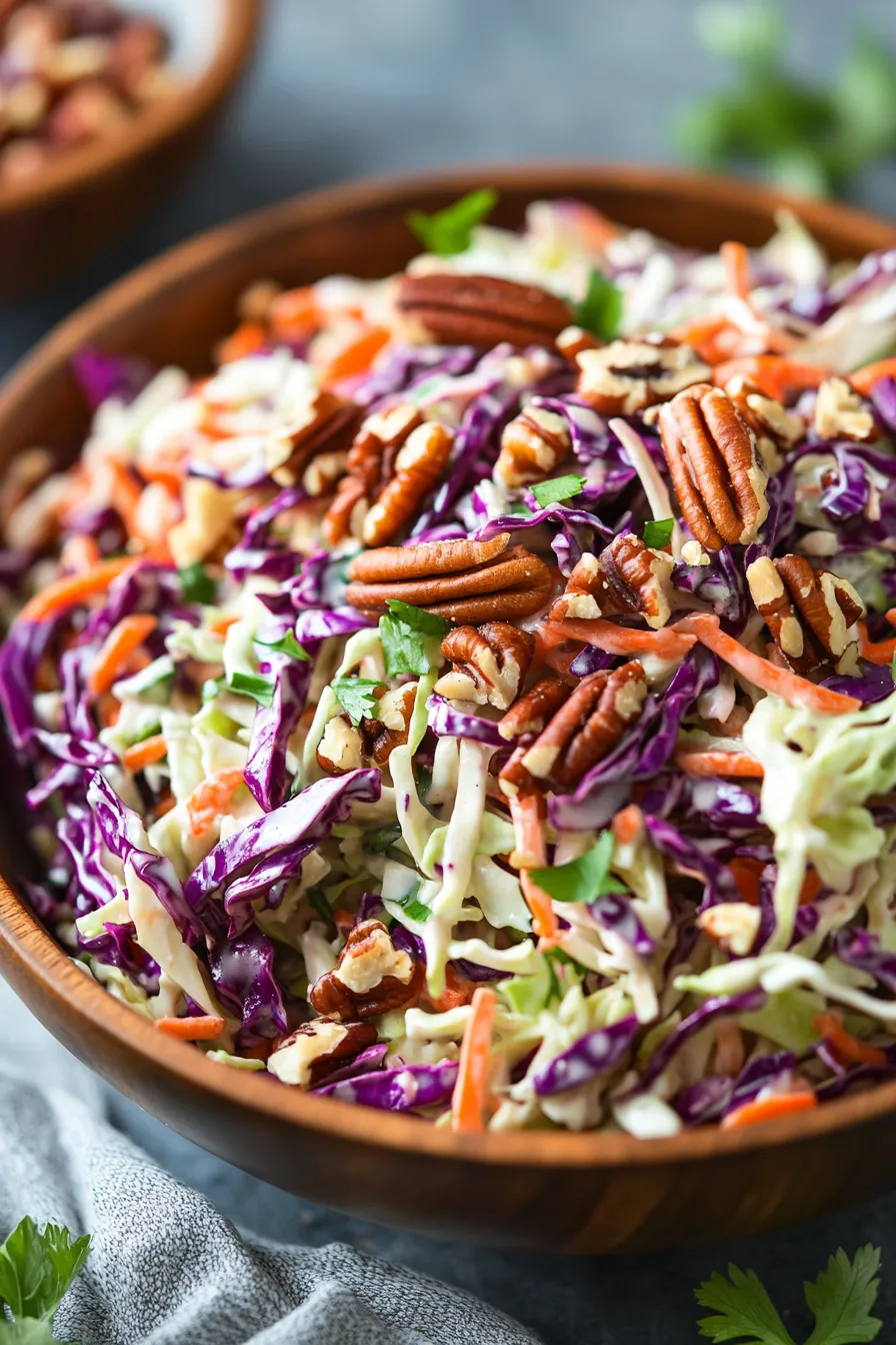 coleslaw ingredients vibrant