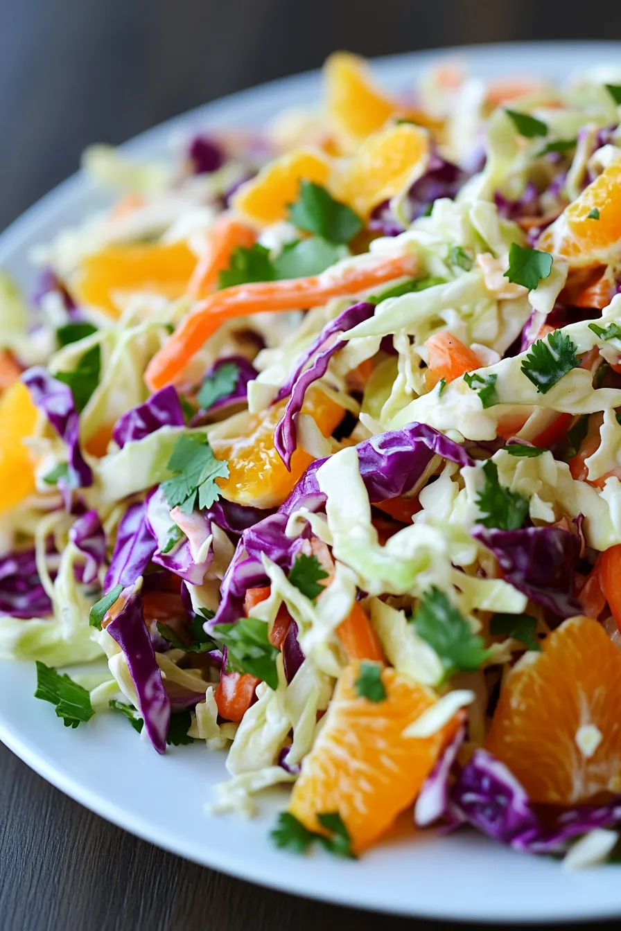 Coleslaw-Orange-Ginger-Dressing-vibrant-texture-closeup