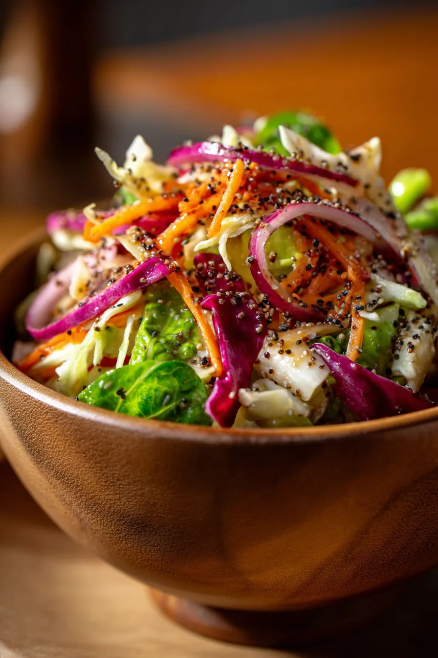Coleslaw with Maple Poppyseed Dressing-serving-suggestion