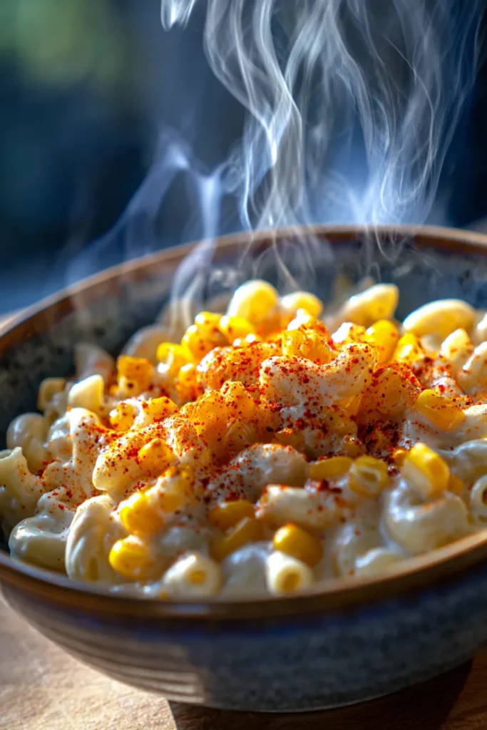 Creamy Alfredo with Sweet Corn & Smoked Paprika | Easy Dinner
